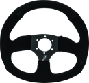 DragonFire Racing Steering Wheels - D-shaped- Suede- Iron Series- 0in offset