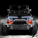 2007-2017 Jeep Wrangler JK VECTOR Pro Series II Full LED Grill - Integrated Headlights & DRL
