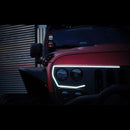 2007-2017 Jeep Wrangler JK VECTOR Pro Series II Full LED Grill - Integrated Headlights & DRL