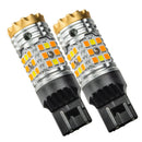 Jeep Wrangler Sport JL Front Turn Signal/ DRL Switchback 7443CK Bulb (Pair)
