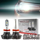 H11 - 4,000+ Lumen LED Light Bulb Conversion Kit High/Low Beam (Non-Projector)