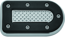 Kuryakyn Heavy Industry Brake Pedal Pad FX Models Chrome