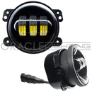 Rendering of Jeep Wrangler JL Sahara High Powered LED Fog Light Replacement (Pair)