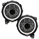 Oculus Headlights with Heated Lens and white halo ring