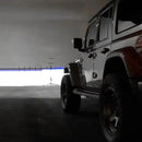 Demonstration of sharp cutoff line from Oculus Headlights.