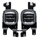 Front view of 2008-2010 Ford F-250/F-350 Super Duty High Powered LED Fog Light (Pair)