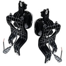 Rear angled view of 2008-2010 Ford F-250/F-350 Super Duty High Powered LED Fog Light (Pair)