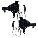 Rear view of Oculus Headlights for Ford Bronco.
