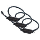 Front view of Universal Pre-Runner Style LED Grill Light Kit with tinted lens.