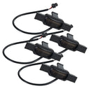 2024+ Jeep Wrangler JL/ Gladiator JT Pre-Runner Style LED Grill Light Kit - PRE-ORDER includes four LED lights with wiring.