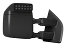 CAD graphic of 2017-2022 Ford Super Duty LED Off-Road Side Mirror Ditch Lights installed