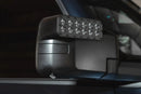 Close-up of a LED Side Mirror installed on a Ford Bronco with Puddle Light upgrade
