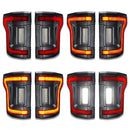 Flush Mount LED Tail Lights 2015-2020 Ford F-150 Sequential Turn Signals BLIS