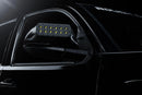 Close up of LED Off-Road Side Mirror Ditch Lights installed on Toyota Tacoma