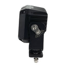 LES Aux light with adjustable settings on a white background
