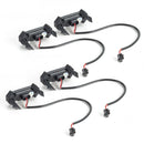 2016-2023 Gen 3 Toyota Tacoma TRD PRO Pre-Runner Style LED Grill Light Kit components with wires and connectors.