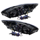 Rear view of 2004-2007 Chevrolet Malibu Pre-Assembled Halo Headlights