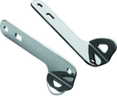 Kuryakyn Custom Teardrop Tie-Down Brackets 14-Up Touring Chrome