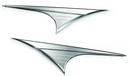 Kuryakyn Side Body Accents For Trikes Chrome
