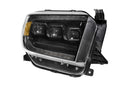 A photo of a single Morimoto Amber XB LED Headlight for the Toyota Tundra.