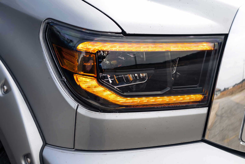 Morimoto Toyota Tundra (07-13) XB LED Headlights - Amber DRL