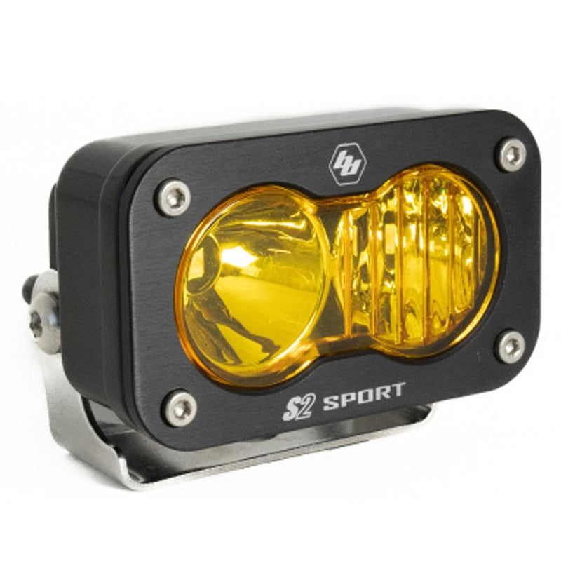 Baja Designs S2 Sport Black LED Auxiliary Light Pod - Amber Driving Combo