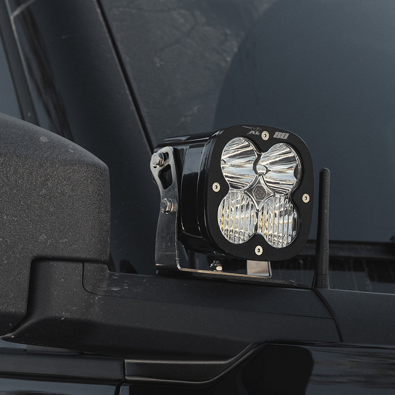 Baja Designs Ford Bronco XL80 A-Pillar Light Kit w/Upfitter