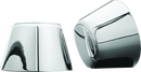 Kuryakyn Front Axle Nut Caps Chrome