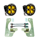 Baja Designs Jeep JL/JT Squadron-R SAE Fog Pocket Light Kit - Amber