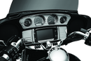 Kuryakyn Tri-Line Gauge Trim 14-Up Touring Models Chrome