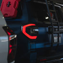 AlphaRex 25-26 Toyota 4Runner NOVA-Series Prismatic LED Tail Lights Black Smoke