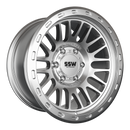 GRIFFON / MACHINED SILVER / 17X9.0 -25
