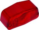 Bikers Choice Small Custom Tail Lamp Lamp Replacement Lens Lucas Style Red