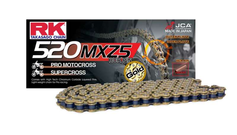 RK Chain GB520MXZ5-120L - Gold
