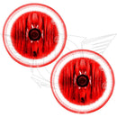 2005-2010 Chrysler 300 Base Pre-Assembled Fog Lights with red LED halo rings.