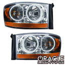 2006 Dodge Ram Pre-Assembled Halo Headlights - Chrome