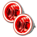 2006-2010 Ford F-150 Pre-Assembled Halo Fog Lights with red LED halo rings.
