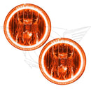 2007-2013 GMC Yukon Pre-Assembled Fog Lights with amber LED halo rings.