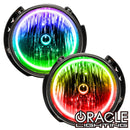 2007-2016 Jeep Wrangler Pre-Assembled Headlights - Dynamic ColorSHIFT