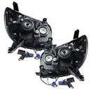 Rear view of 2006-2009 Toyota 4-Runner Pre-Assembled Halo Headlights-Non HID