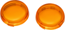 Kuryakyn Bullet Style Lens For Harley-Davidson Amber