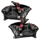 Rear view of 2011-2013 Dodge Durango Pre-Assembled Headlights Non-HID - Chrome Housing