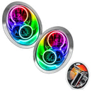 2005-2008 Mini Cooper/S Pre-Assembled Halo Headlights with RF Controller.
