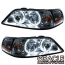 2005-2011 Lincoln Town Car Pre-Assembled Halo Headlights - Non HID