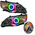 2008-2009 Subaru Legacy Pre-Assembled Headlights - Chrome