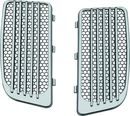 Kuryakyn Radiator Grills For Twin Cooled Models Chrome & Black (Pair)