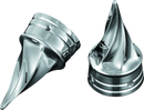 Kuryakyn Twisted Axle Caps Chrome