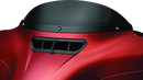 Kuryakyn Smooth Windshield Trim 14-Up Touring Gloss Black
