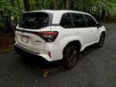 Rally Armor 25-26 Subaru Forester &amp; Hybrid Black UR Mud Flap w/Red Logo