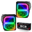 ORACLE Lighting 2011-2016 Ford F-250/F-350 Super Duty Pre-Assembled Headlights - Black